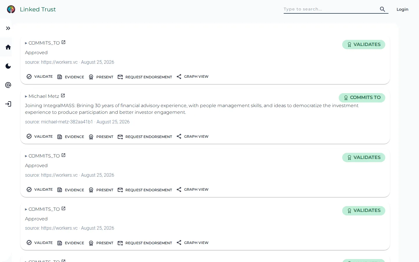 LinkedTrust Platform